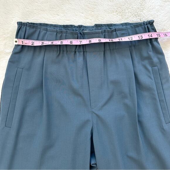 Brunello Cucinelli women navy wool pants size 6 US Retail 2250$ - Picture 11 of 15